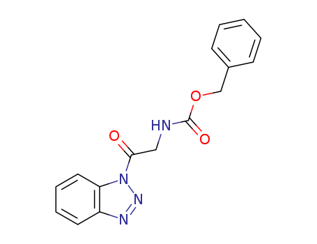 Benzyl 2-(1H-benzo[d][1,2,3]triazol-1-yl)-2-oxoethylcarbamate