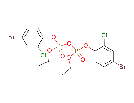 Molecular Structure of 80705-88-0 (C<sub>16</sub>H<sub>16</sub>Br<sub>2</sub>Cl<sub>2</sub>O<sub>7</sub>P<sub>2</sub>)