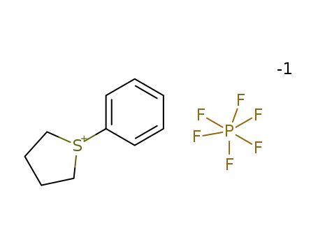 Molecular Structure of 82135-88-4 (PHENYLTETRAMETHYLENESULFONIUM HEXAFLUOROPHOSPHATE)