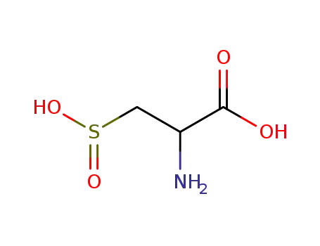 Molecular Structure of 2381-08-0 (cysteine sulfinic acid)