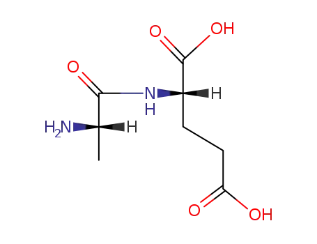 Molecular Structure of 13187-90-1 (H-ALA-GLU-OH)