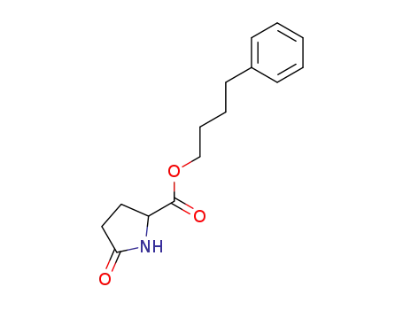 Molecular Structure of 60555-59-1 (4-phenylbutyl 5-oxoprolinate)