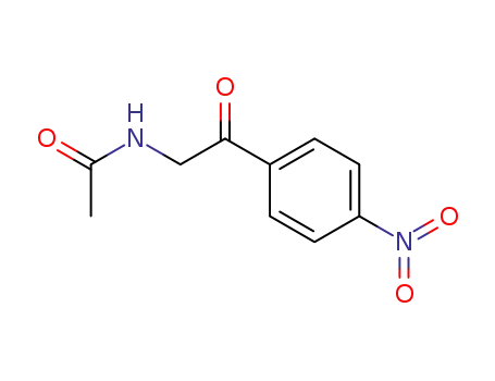 Molecular Structure of 1846-34-0 (2-ACETAMIDO-4'-NITROACETOPHENONE)