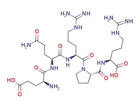 Molecular Structure of 1281970-89-5 (Glu-Gln-Arg-Pro-Arg)