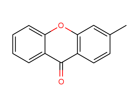 Molecular Structure of 19814-98-3 (9H-Xanthen-9-one, 3-methyl-)
