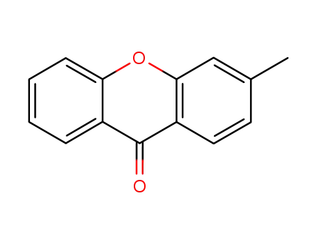 Molecular Structure of 19814-98-3 (9H-Xanthen-9-one, 3-methyl-)