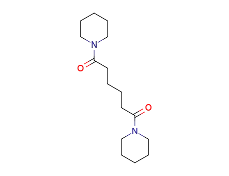 Molecular Structure of 22422-60-2 (1,6-di(piperidin-1-yl)hexane-1,6-dione)