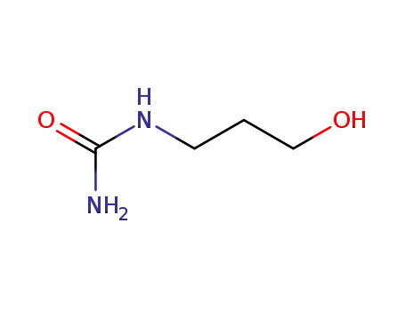 Molecular Structure of 16517-53-6 (1-(3-hydroxypropyl)urea)