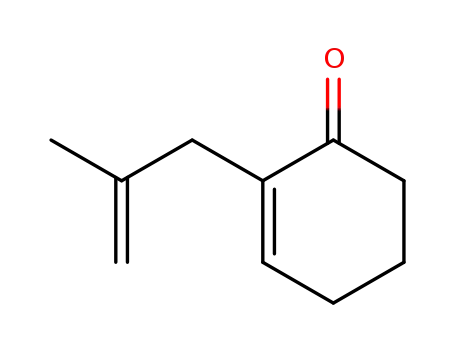 Molecular Structure of 18926-98-2 (2-(2-Methyl-2-propenyl)-2-cyclohexen-1-one)
