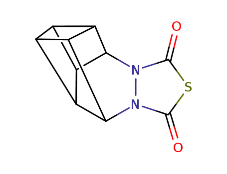 Molecular Structure of 153943-48-7 (4-Thia-2,6-diazahexacyclo<5.4.0<sup>2,6</sup>.0<sup>8,11</sup>.0<sup>9,13</sup>.0<sup>10,12</sup>>tridecane-3,5-dione)