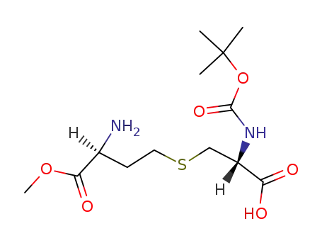 N<sup>α</sup>-tert-butyloxycarbonylcystathionine α'-methyl ester