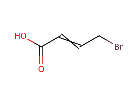 Molecular Structure of 20629-35-0 ((E)-4-bromobut-2-enoic acid)