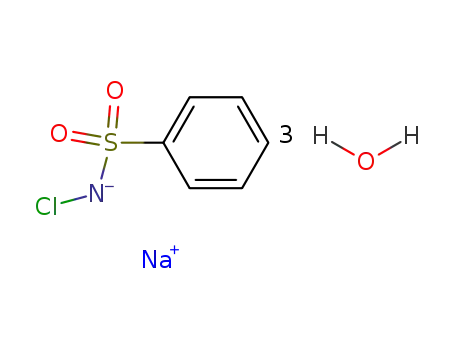 N-chlorobenzenesulfonamide sodium salt trihydrate