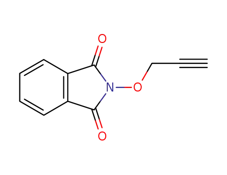 Molecular Structure of 4616-63-1 (N-(PROPARGYLOXY)PHTHALIMIDE)