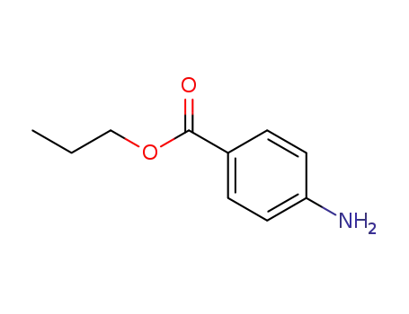 Molecular Structure of 94-12-2 (N-PROPYL 4-AMINOBENZOATE)