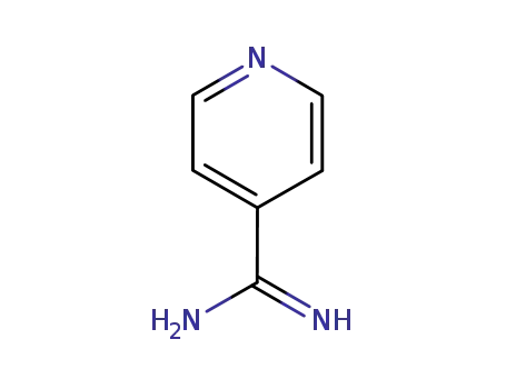 Molecular Structure of 33278-46-5 (4-PYRIDINECARBOXAMIDINE)