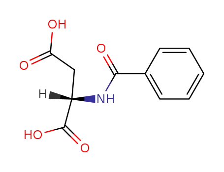 Molecular Structure of 4631-12-3 (N-BENZOYL-ASPARTIC ACID)