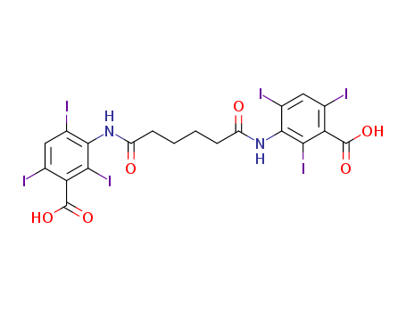 3,3-Adipoyldiiminobis(2,4,6-Triiodobenzoic Acid)