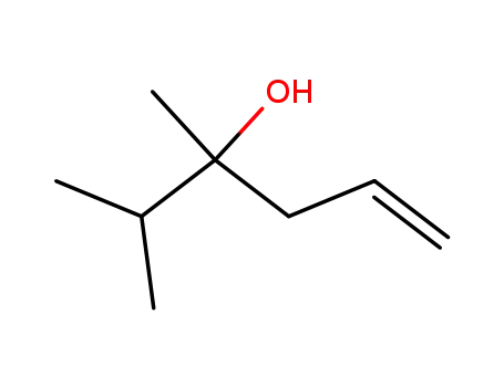 Molecular Structure of 19550-90-4 (2,3-DIMETHYL-5-HEXEN-3-OL)
