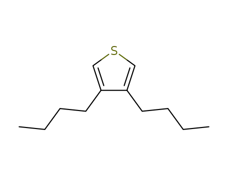 Molecular Structure of 85932-61-2 (3,4-Dibutylthiophene)