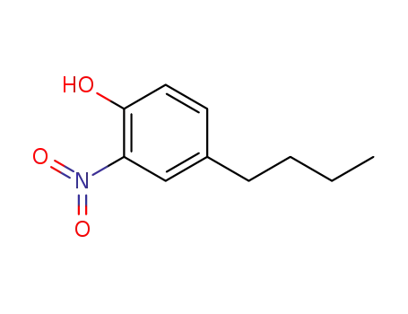 Molecular Structure of 52899-59-9 (4-butyl-2-nitrophenol)