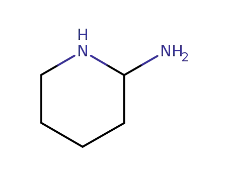 Molecular Structure of 45505-62-2 (2-AMINOPIPERIDINE)