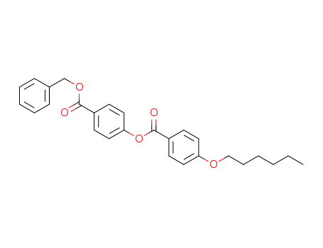 Molecular Structure of 397251-30-8 (Benzoic acid, 4-(hexyloxy)-, 4-[(phenylmethoxy)carbonyl]phenyl ester)