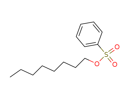 Molecular Structure of 13149-99-0 (Benzenesulfonic acid, octyl ester)