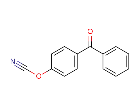 Molecular Structure of 143814-18-0 (Cyanic acid, 4-benzoylphenyl ester)