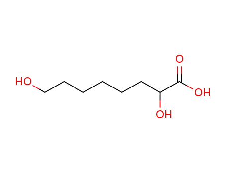 Molecular Structure of 66997-43-1 (2,8-dihydroxy-octanoic acid)