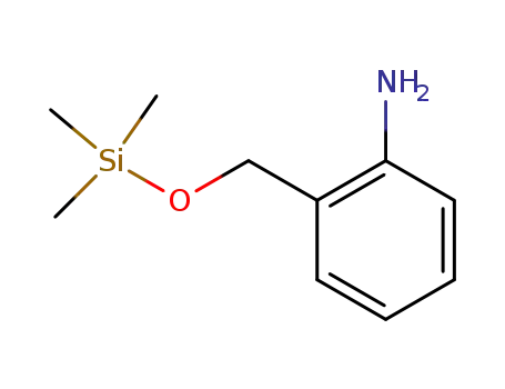 Molecular Structure of 737796-32-6 (2-[(trimethylsilyloxy)methyl]benzamine)