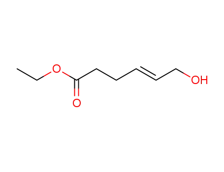 Molecular Structure of 66855-20-7 ((E)-6-hydroxy-hex-4-enoic acid ethyl ester)
