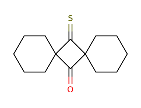 Molecular Structure of 22502-48-3 (Dispiro[5.1.5.1]tetradecan-7-one,14-thioxo-)