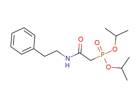 Molecular Structure of 1426294-39-4 (diisopropyl (2-oxo-2-(phenethylamino)ethyl)phosphonate)