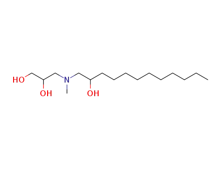 Molecular Structure of 60659-36-1 (3-[(2-hydroxydodecyl)methylamino]propane-1,2-diol)
