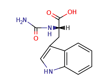 Molecular Structure of 89595-64-2 (N-CARBAMYL-L-TRYPTOPHAN)