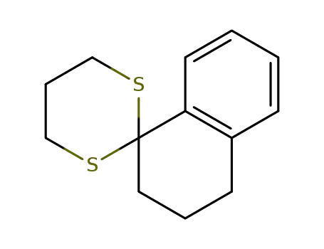 Molecular Structure of 56685-73-5 (1-tetralone 1,3-dithiane)