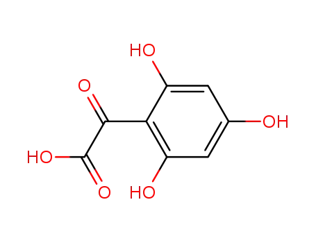 Molecular Structure of 69098-01-7 (2-oxo-2-(2,4,6-trihydroxyphenyl)acetic acid)