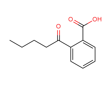 Molecular Structure of 550-37-8 (2-PENTANOYLBENZOIC ACID)