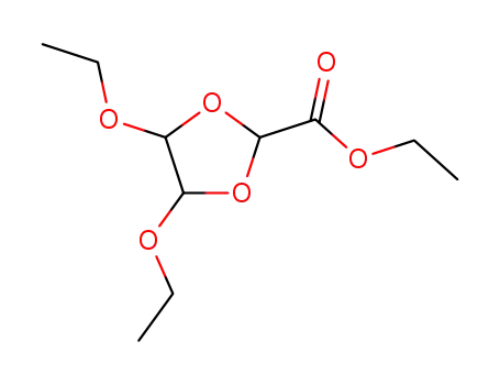 Molecular Structure of 99701-10-7 (diethoxy-4,5-dioxolanne-1,3 carboxylate-2 d'ethyle)