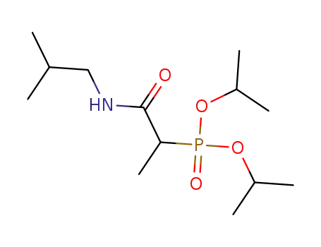 Molecular Structure of 1426294-43-0 (diisopropyl (1-(isobutylamino)-1-oxopropan-2-yl)phosphonate)