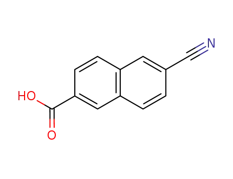 Molecular Structure of 5159-60-4 (6-Cyano-2-naphthoic acid)