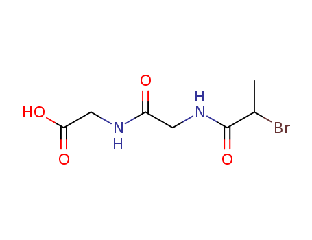 Glycine, N-(2-bromo-1-oxopropyl)glycyl-