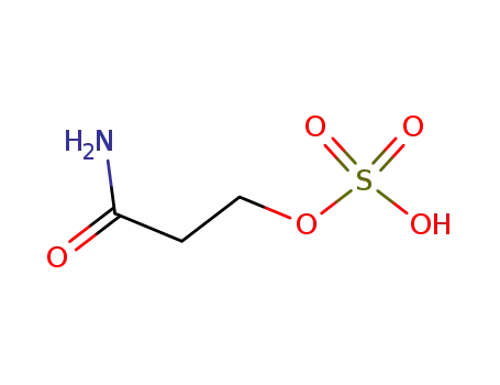 Molecular Structure of 3840-67-3 (sulfuric acid mono-(2-carbamoyl-ethyl) ester)