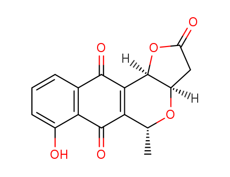 2H-Furo[3,2-b]naphtho[2,3-d]pyran-2,6,11- trione,3,3a,5,11b-tetrahydro-7-hydroxy-5- methyl-,(3aS,5S,11bS)-