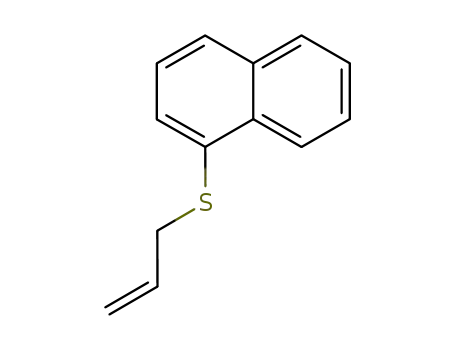 Molecular Structure of 51621-72-8 (1-(prop-2-en-1-ylsulfanyl)naphthalene)