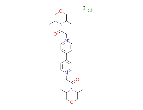 Molecular Structure of 4636-83-3 (Morfamquat(dichloride((content>65%))