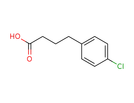 Molecular Structure of 4619-18-5 (4-(4-Chlorophenyl)butanic acid)