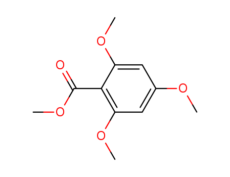 Benzoic acid,2,4,6-trimethoxy-, methyl ester