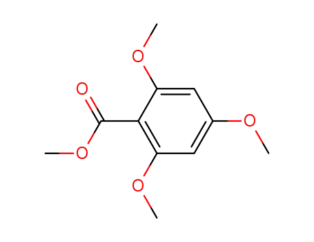 Molecular Structure of 29723-28-2 (2,4,6-TRIMETHOXY-BENZOIC ACID METHYL ESTER)
